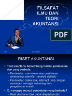 Teori Akuntansi - Filsafat Dalam Akuntansi