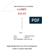 makalah lampu jalan