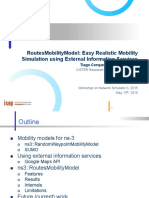 RoutesMobilityModel Easy Realistic Mobility Simulation Using External Information Services AttachA(1)