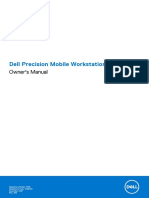 Dell Precision Mobile Workstation M4800: Owner's Manual
