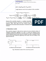 GL RT - ,: Weight Functions. The Weight Functions Used For The Synthesis of The Controllers