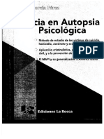 Pericia en Autopsia Psicológica - Teresita García Pérez
