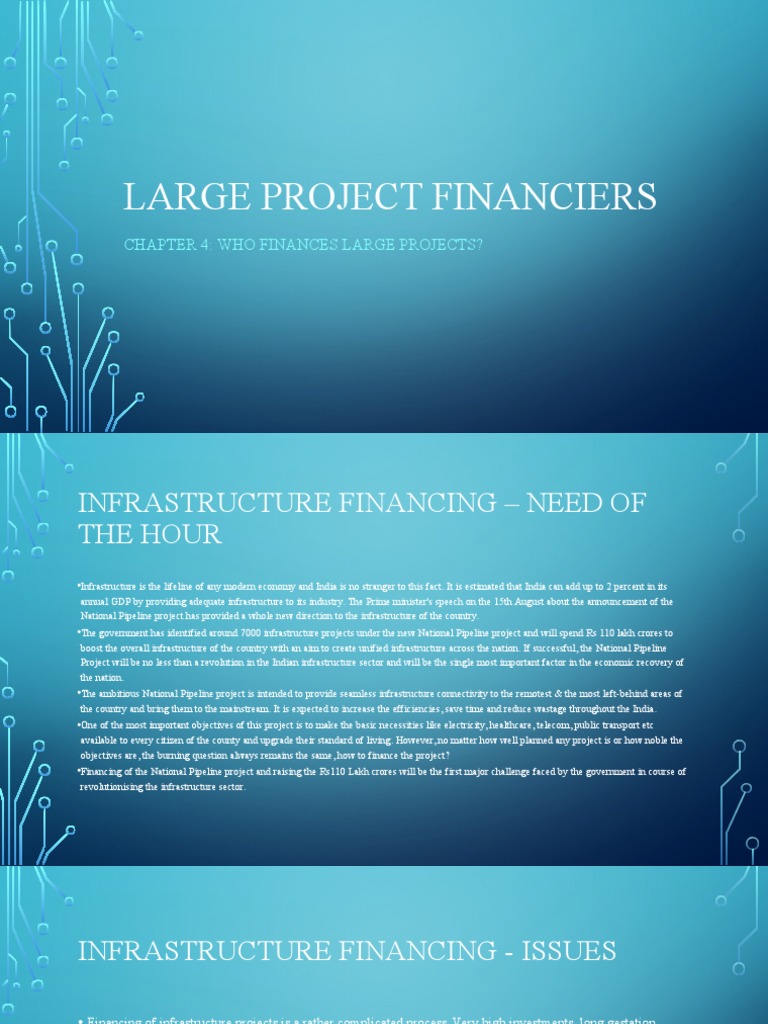 Financing India's National Pipeline Project | PDF | Non Bank Financial ...