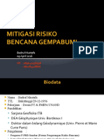 MITIGASI GEMPA-BPBD SB 2016