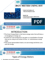 Smart Energy Meter Using Iot