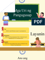 Mga Uri NG Pangugusap