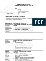 Plan Anual Trimestralizado 2º Técnica Tecnología General