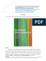 Fdocuments - in Nature at Cross Roads An Ecocritical Analysis of Sundara Ecocriticism Is The