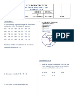 EXAMEN 3 de SECUNDARIA VECTOR