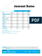 MT 2010MK Tommy Restaurant Rates