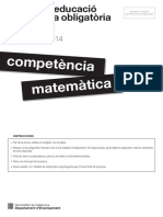 4t Eso Matematiques 2014