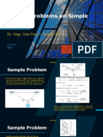 Sample Problems On Simple Stress: By: Engr. John Paul O. Santos, SO2