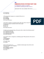 AM-FM Communication Systems MCQ Review