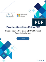 Practice Questions Edition'22: Prepare Yourself For Exam Azure Administrator