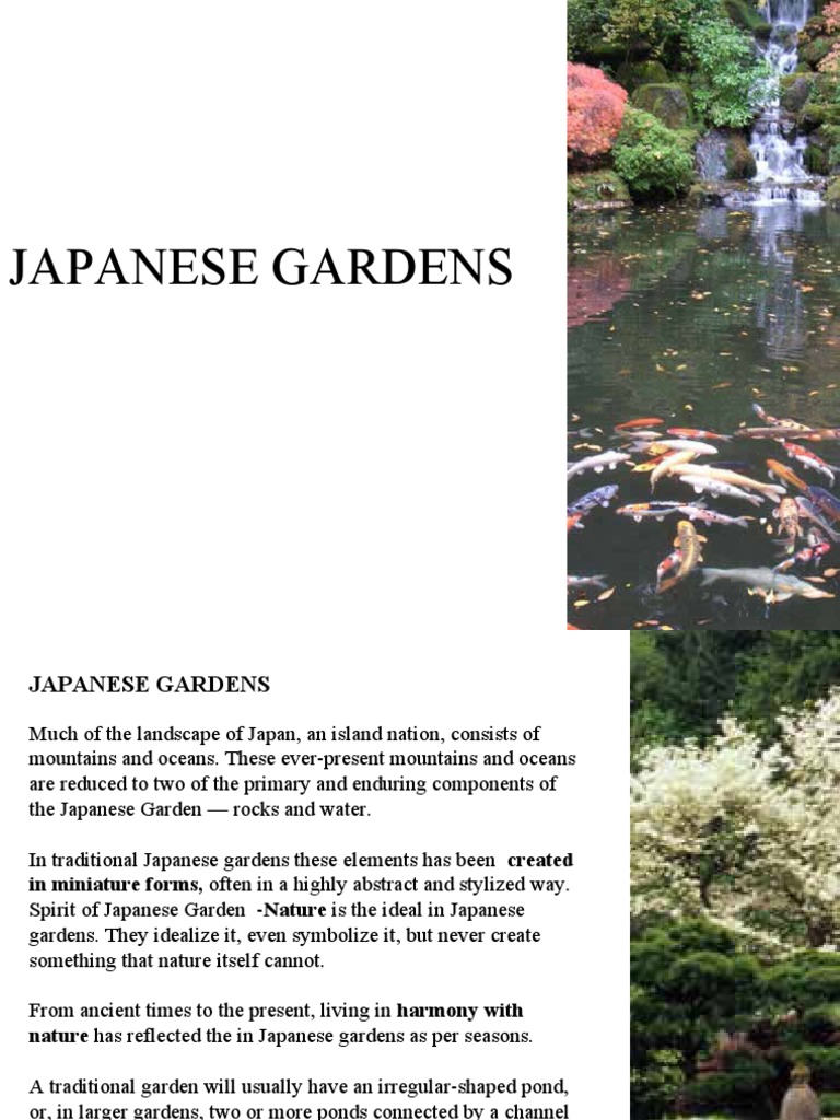 Japanese Gardens PDF Landscape