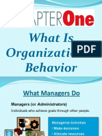 IOB - Module 1 - Introduction of Organisational Behaviour