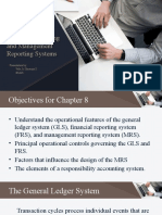 Chapter 8 Financial Reporting and Management Reporting Systems