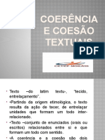 Coesão e coerência textual