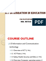 Ict Integration in Education: Facilitator