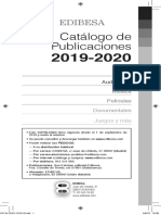 Catálogo Edibesa 2019-2020