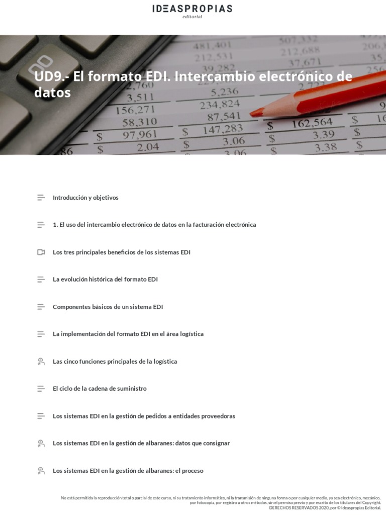 UD09_El Formato EDI Intercambio Electrónico de Datos | PDF | Logística ...