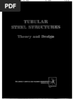 Tubular Steel Structures - Theory and Design