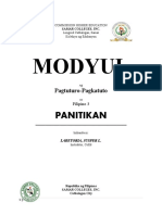 Prelim Modyul Fil 3 Panitikan