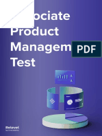 Associate Product Management Test
