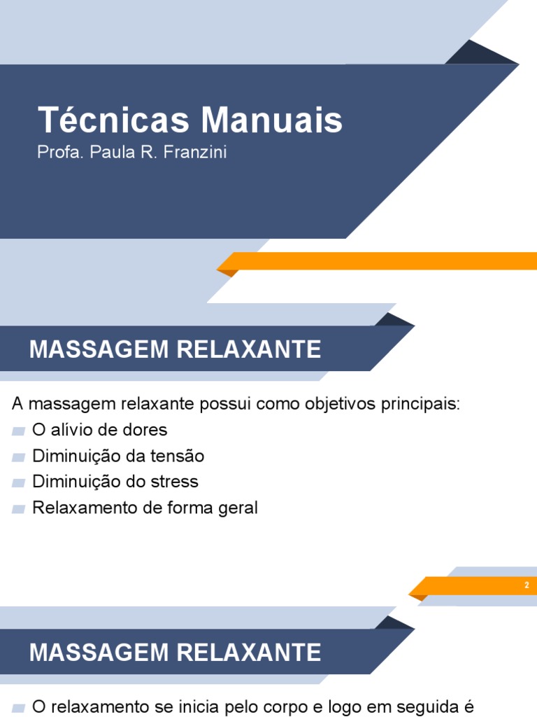 AULA ONLINE - Manuais | PDF | Massagem | Corpo humano