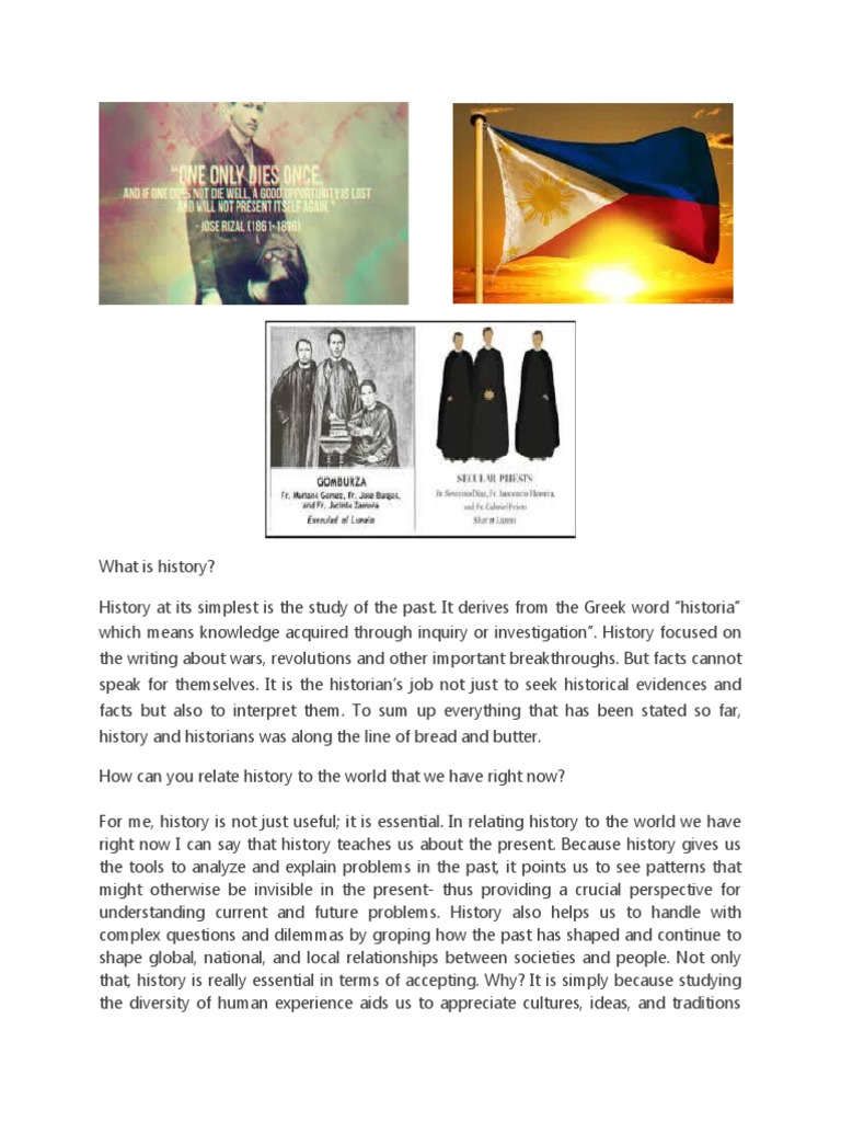 Readings in The Philippine History - Activity 1 | PDF