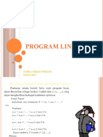 Program Linear