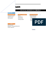 Financial Modeling & Corporate Valuation: Model Flow