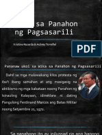 Wika Sa Panahon NG Pagsasarili