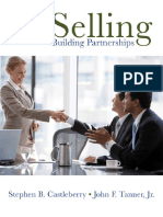 Stephen Castleberry, John Tanner - Selling - Building Partnerships, 8th Edition (2010, McGraw-Hill - Irwin)
