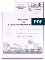 Ffio$pc @: Procedure FOR Material Identification & Control