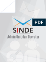 Panduan Penggunaan SINDE Bagi Admin Unit Dan Operator