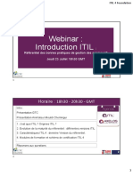 Webinar 23 Juillet GTC Intro ITIL