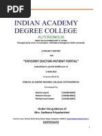 Indian Academy Degree College: Autonomous