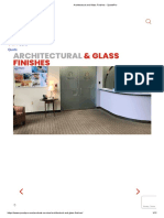 Architectural and Glass Finishes 