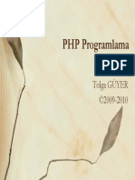 PHP Programlama 3 Bolum