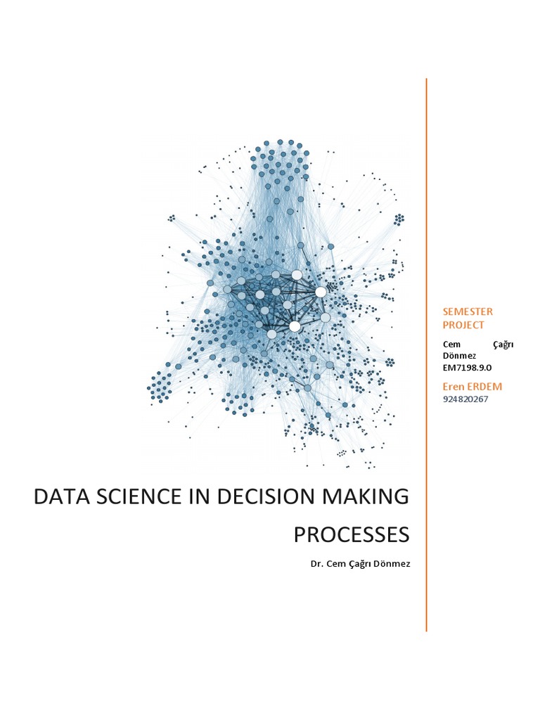 Data Science in Decision Making Processes | PDF | Intelligence (AI ...