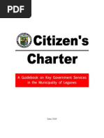 Citizen's Charter, Municipality of Leganes, Iloilo, Philippines