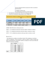 Ejercicios de Presupuesto de Ventas