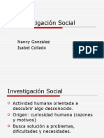 La Investigación Social