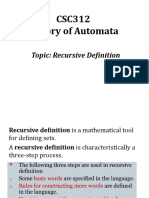 Lec-03 Recursive Definition