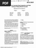 Guide Inspection and Field Testing Ready-Mixed Concrete: Committee 31