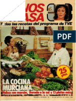 Recetas - [Con Las Manos en La Masa - Fascículo Nº 001] - Recetas de Cocina Murciana