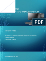 Computers Storage and Memory Devices: R. Shriya Ivasec Skies