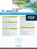 ACP Revit Architecture Exam Objectives 053017RA (1)