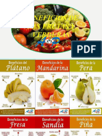 BENEFICIOS DE LAS FRUTAS Y VERDURAS